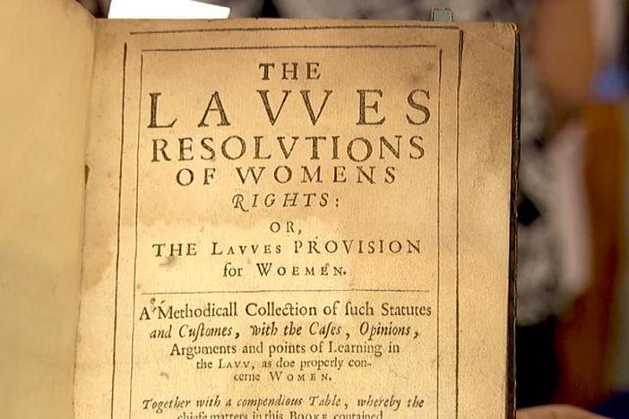Appraisal: 1632 Book on Women's Rights, from Richmond Hour 2.