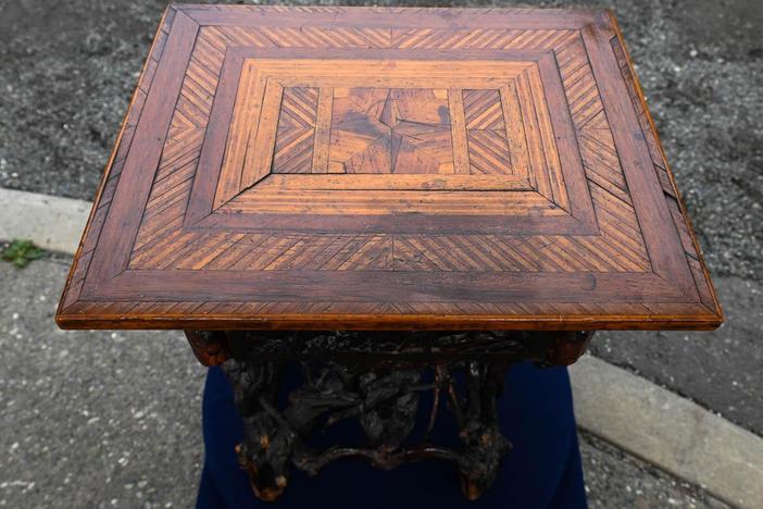 Appraisal: Folk Art Root Table, ca. 1900