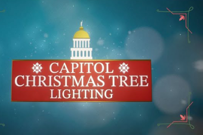 Join the First Family live under the Gold Dome for the annual lighting of the Capitol Chri