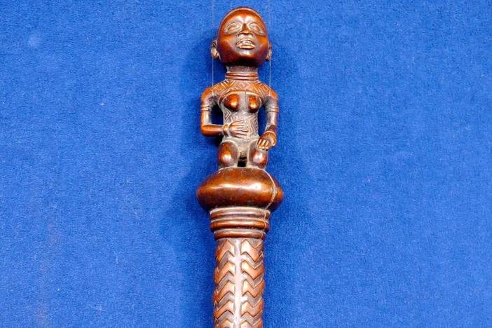 Appraisal: Fake Kongo Fly Whisk, from Santa Clara, Hour 1.