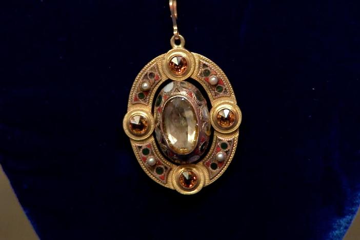 Appraisal: Scotch Agate Pendant, from Austin, Hour 2.