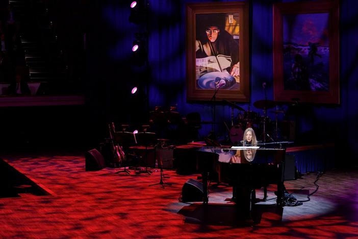 Diana Krall performs "For the Roses" at the 2023 Gershwin Prize for Joni Mitchell.