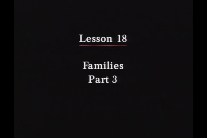 JPN I, Lesson 18. The topic covered is the counting system used with numbers of people.