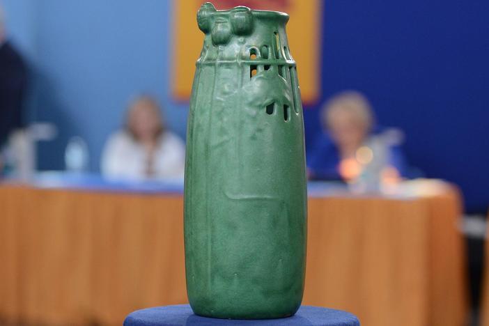 Appraisal: Weller Pottery Vase, ca. 1910, from Bismarck, Hour 1.