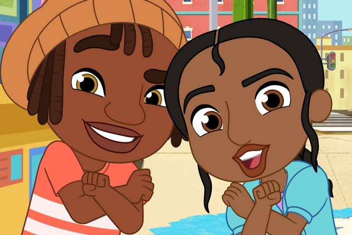 Rafia and André perform their rap all about their favorite things in the Bronx.