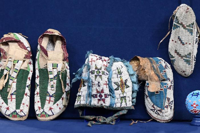 Appraisal: Plains Indian Beadwork Group, from Spokane Hour 3.