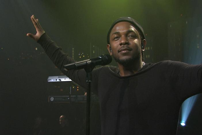 Kendrick Lamar performs "King Kunta" on Austin City Limits.