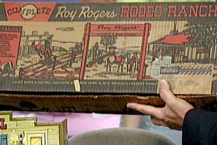 Appraisal: Marx Roy Rogers Playset, ca. 1950, from Vintage Columbus.