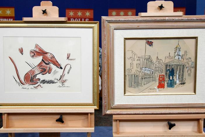 Two Ludwig Bemelmans Drawings from ROADSHOW's Special: Forever Young