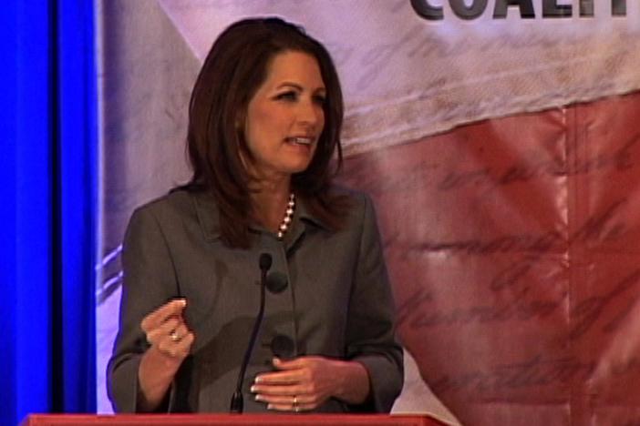 Watch excerpts from potential GOP presidential candidate Michele Bachmann's speech.