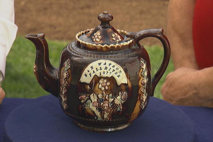 Appraisal: 1879 Bargeware Teapot
