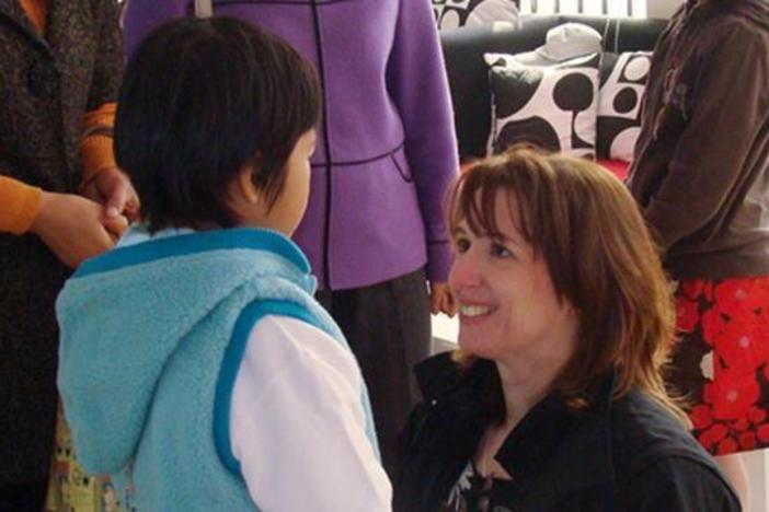 The story of an 8-year-old orphan & the American family that travels to China to adopt her