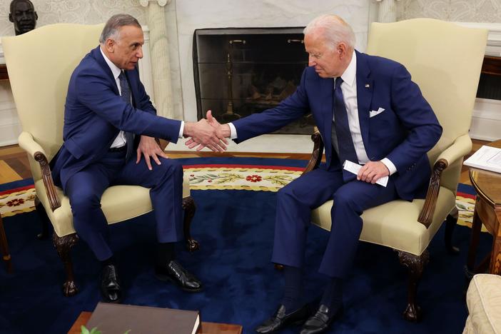 News Wrap: Biden to pull U.S. combat forces from Iraq by end of year