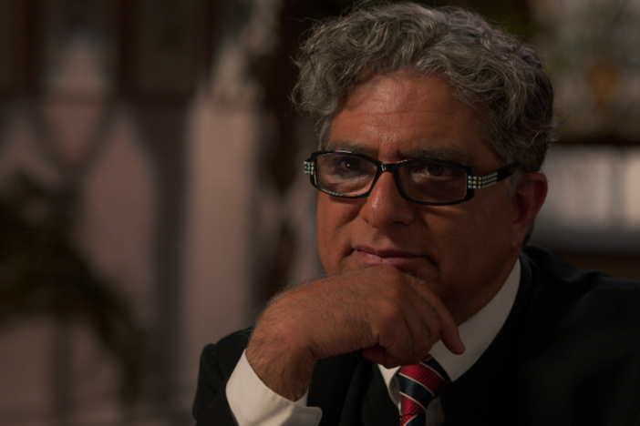 Henry Louis Gates Jr. travels to the Ganges River, uncovering details about Chopra's past.