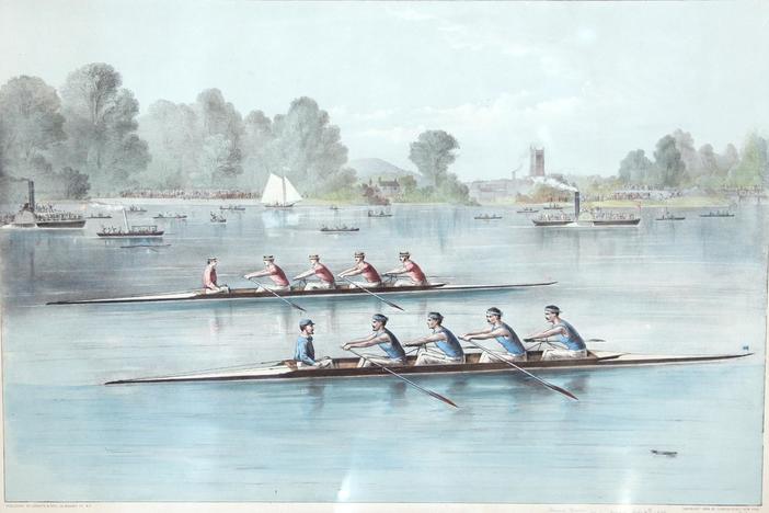 Appraisal: 1884 Currier & Ives Lithograph, from Myrtle Beach Hour 3.