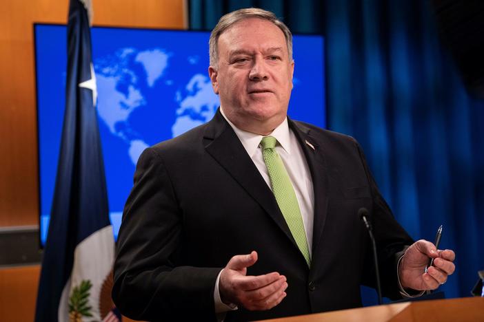 Pompeo says he didn't know fired IG was investigating him