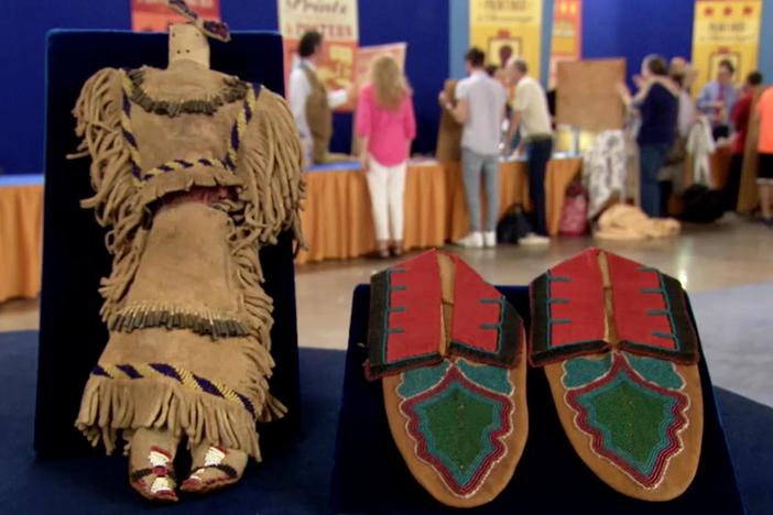 Appraisal: Apache Doll & Oklahoma Delaware Moccasins, from Austin, Hour 3.