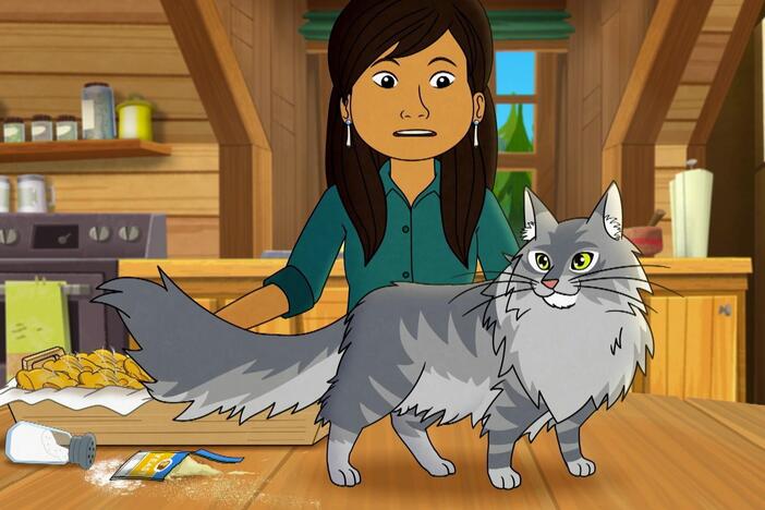 A key fry bread ingredient is missing! Can Molly and Mom find a substitute that works?