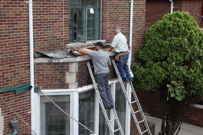 Go behind the scenes in Detroit to learn more about the unique renovation process