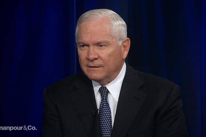 Former U.S. Secretary of Defense Robert Gates joins the program.