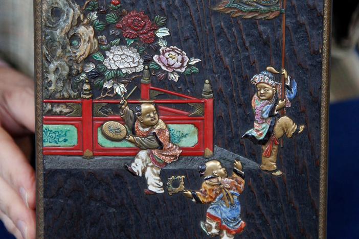 Appraisal: Japanese Lacquer Box Signed Haritsuo, ca. 1800, in San Jose, Hour 1.