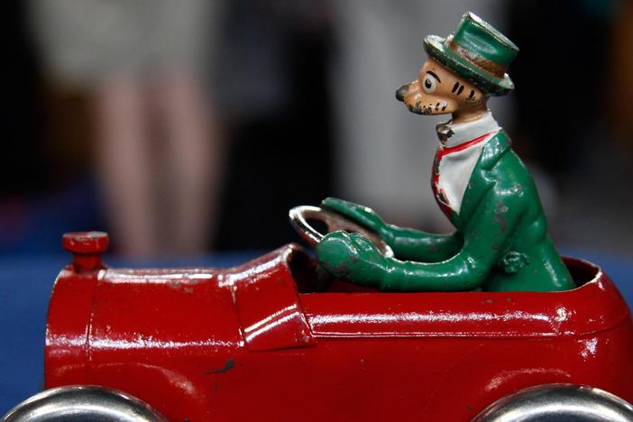 Appraisal: Andy Gump Toy Car with Box, ca. 1928, from Cincinnati Hour 1.