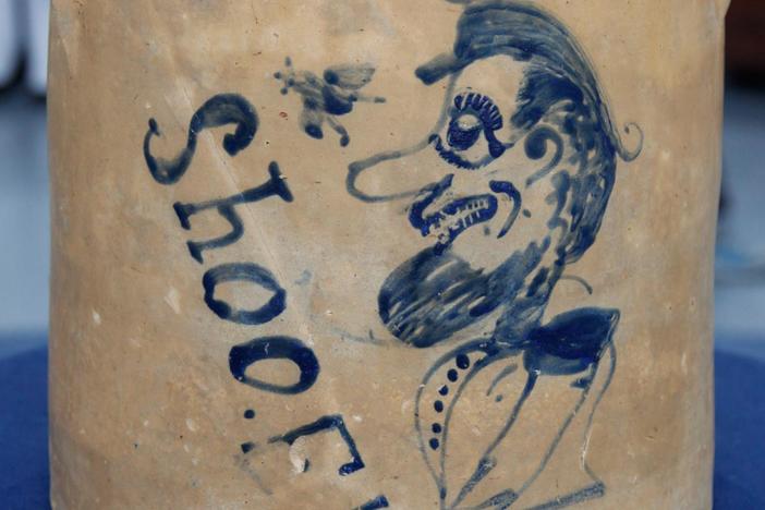 Appraisal: American Stoneware Crock, ca. 1880, from Tulsa Hour 2