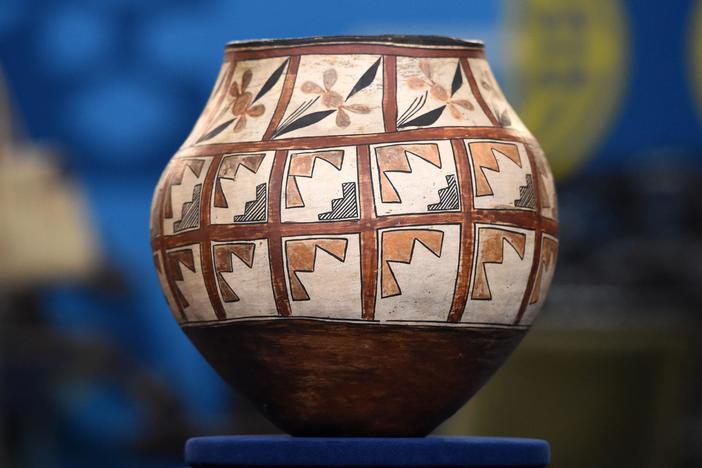 Appraisal: Laguna Pueblo Water Jar, ca. 1910, from Cleveland Hr 3.