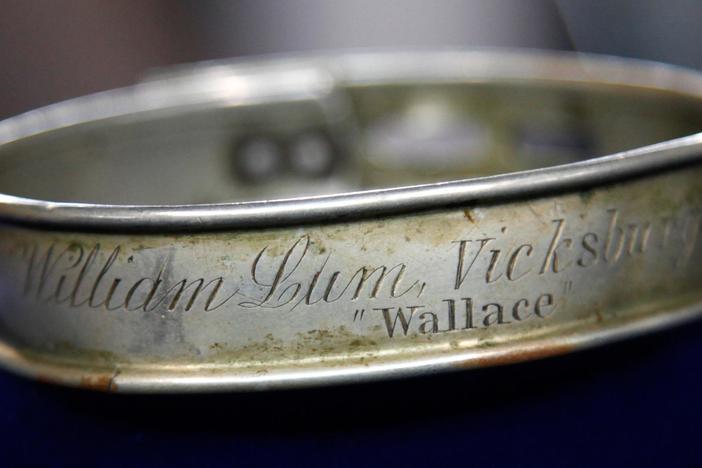 Appraisal: Vicksburg Engraved Dog Collar, ca. 1860, from Seattle Hour 2.