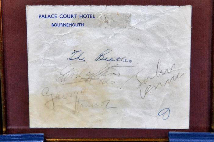 Appraisal: 1963 Beatles Autographs, from Atlanta Hour 2.