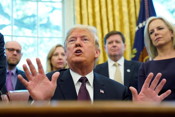 News Wrap: Trump says he's 'working on' Mueller's questions; Abrams ends governor bid