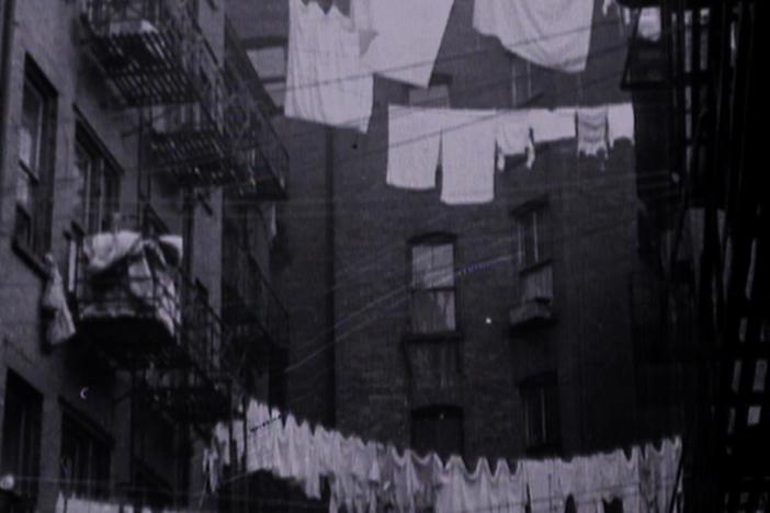 An immigrant worker questions the American Dream. 