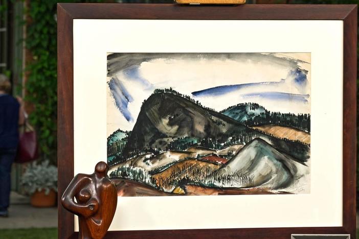 Appraisal: Charles "Spinky" Alston Sculpture & Painting, ca. 1955
