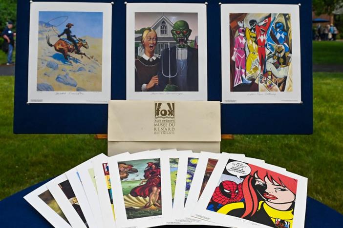 Appraisal: 1995 Fox Kids Promotional Print Set