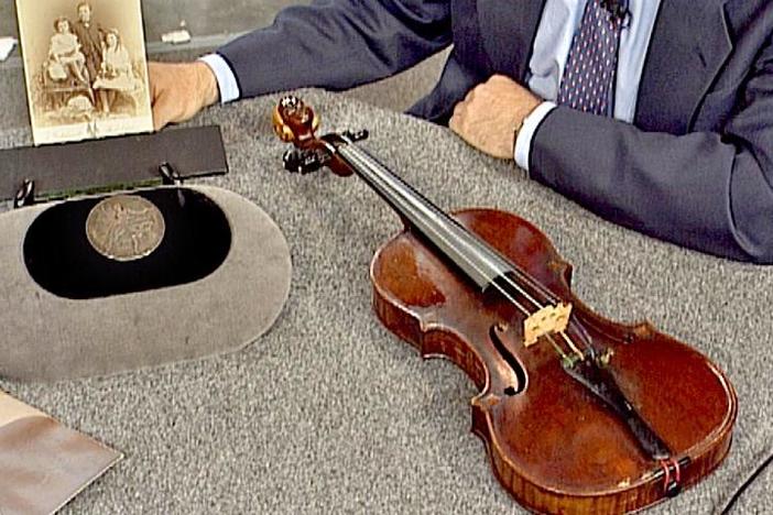 Appraisal: 1877 Charles Francis Albert Violin, from Vintage Baltimore.