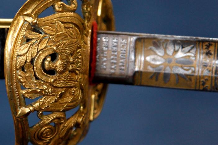 Appraisal: United States of Colombia Sword, ca. 1865, in Celebrating Latino Heritage.