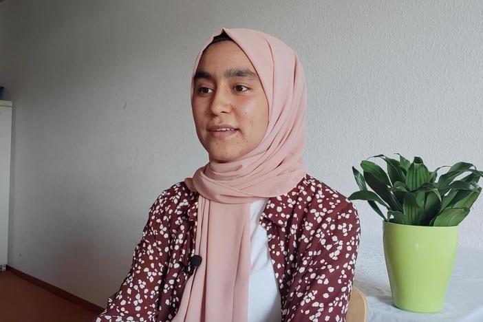 How poetry helps this young Afghan refugee 'empty' her pains and share her dreams