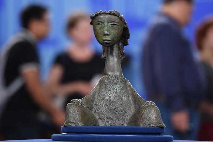 Appraisal: Ángel Botello Bronze Sculpture, ca. 1980