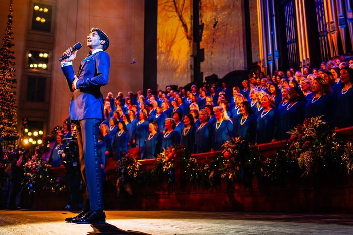Broadway star Michael Maliakel joins The Tabernacle Choir and Orchestra to sing "Joy To The World."