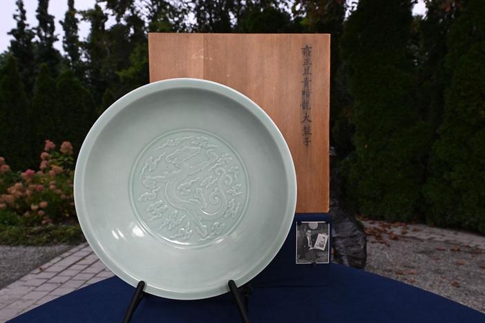 Appraisal: Chinese Imperial Celadon Charger, ca. 1730