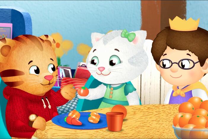 Daniel is playing with his friends and he tells them about his allergy to peaches. 