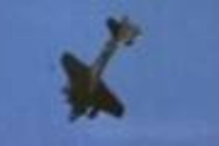 Excerpts from a U.S. Government film on the bombing missions of the Memphis Belle.