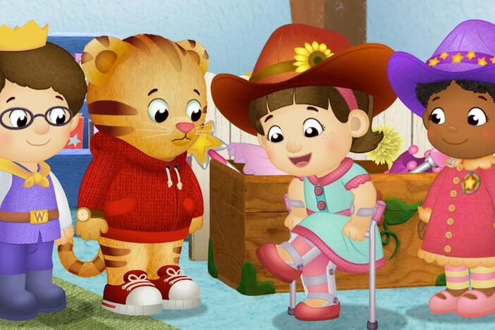 Skin color, hair, glasses, braces, even a tail--Daniel and his friends are very different!