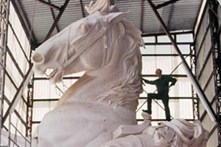 Renowned sculptor John Houser has a dream: to build the world's tallest bronze equestrian