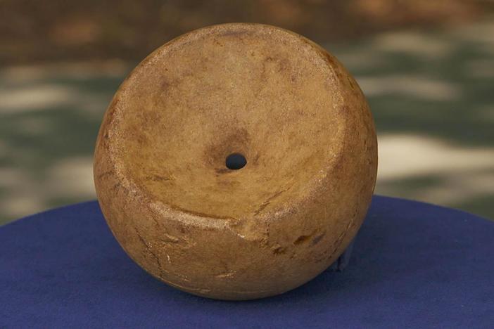 Appraisal: Mississippian Granite Discoidal, ca. 1000 - 1500