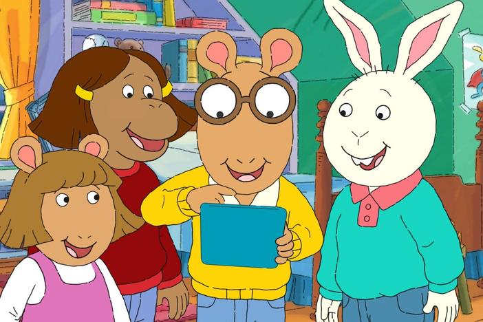 Join Arthur, D.W., Buster, and Francine as they talk about hobbies.