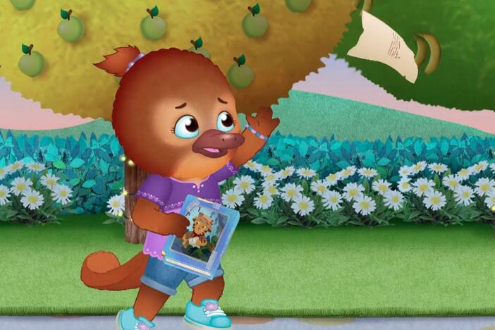 The Platypus Family heads to the Enchanted Garden to meet the neighbors.