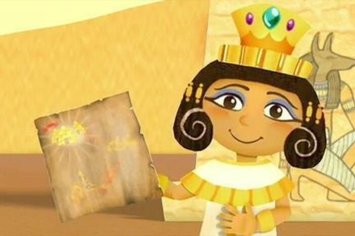 The Super Readers soar into the book Naila and the Magic Map.