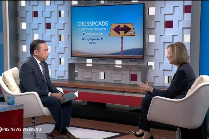 Judy Woodruff discusses takeaways from the Crossroads town hall in Wisconsin