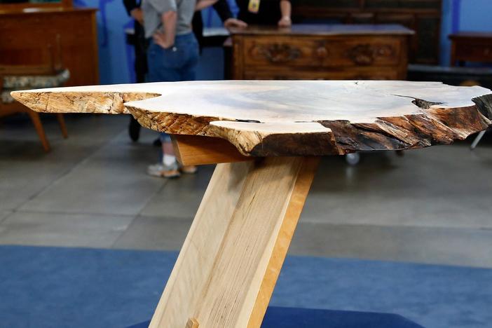 Appraisal: 1974 Signed George Nakashima End Table, from Boise Hour 1.